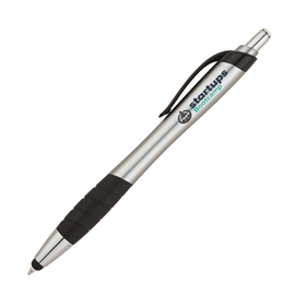 Axis Black Ball Point Pens with Rubber Grip *FAST SAME DAY DISPATCH* 