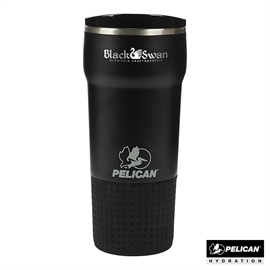 PELICAN 22 Oz. Black Stainless Steel Insulated Tumbler with Slide Closure -  Gillman Home Center