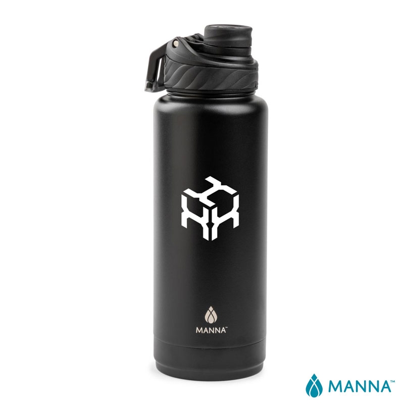 Manna™ Convoy 40 oz. Double Wall Steel Bottle - CM2052 | Logomark