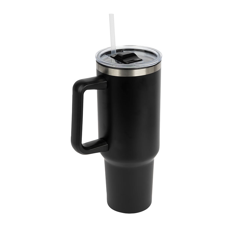 Mug: One Handle Large Travel Mug With Lid • Psw