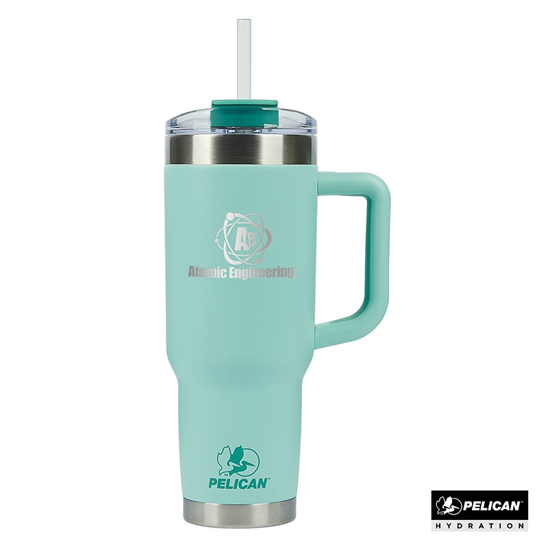 Pelican Porter™ 40 oz. Recycled Double Wall Stainless Steel Travel 