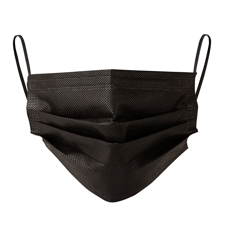 【関税込み】Dion Lee ブラック Interlock Mask フーディ Shield IV Box of 50pcs Black Disposable Face Masks - VL2809