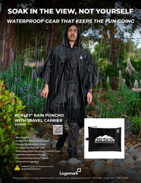 Hurley® Rain Poncho With Travel Carrier