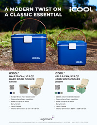 iCool Hale Hard Sided Coolers