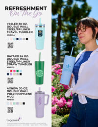 Refreshment on the Go - Bright Color Drinkware