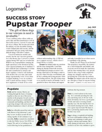 Shelter to Soldier Pupstar Trooper & Pupdate 